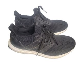 Black Adidas Women's Athletic Ultra Boost Running Sneakers Size 9.5